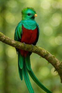 Quetzal (Pharomachrus mocinno)
