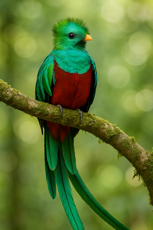 Quetzal (Pharomachrus mocinno)