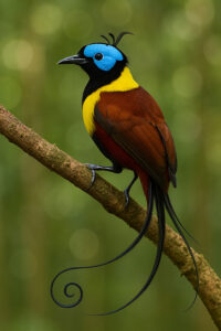 Birds of Paradise (Paradisaeidae family)
